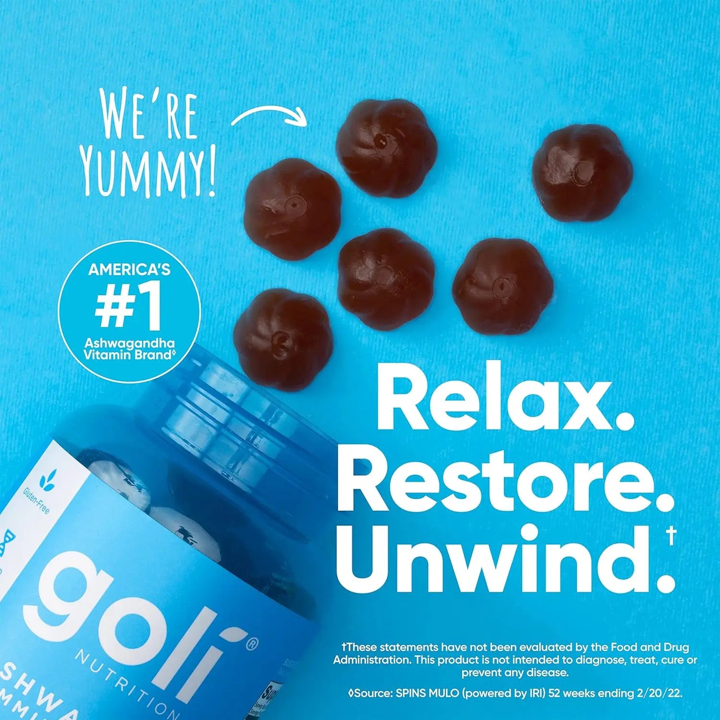 Unlock Wellness with 3 Bottles of Goli Ashwagandha & Vitamin D Gummies - Delicious Mixed Berry Flavor, Vegan, Non-GMO & Gluten-Free!