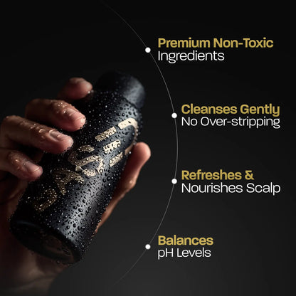BASED Shampoo | Premium Non-Toxic, Gentle Cleansing, & Nourishing | for All Hair Types